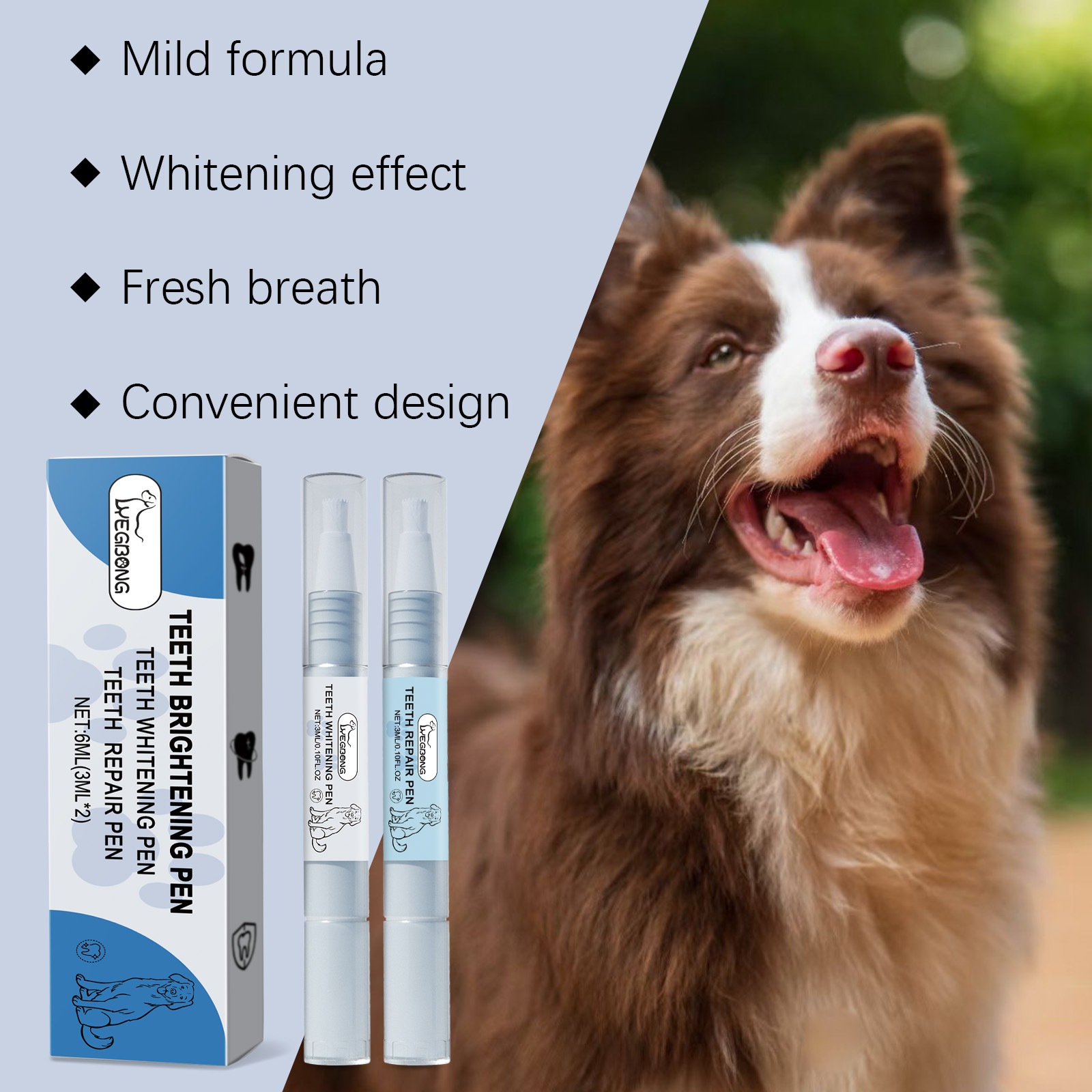 Köpekler ve Kediler İçin Diş B - Teeth Whitening Pens incelemesi ve fiyatı