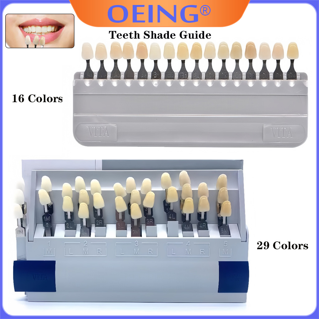 29/16 Renk Diş Gölge Kılavuzu  - Teeth Whitening Kit incelemesi ve fiyatı